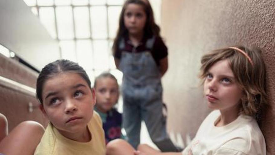 La niña de la cabra