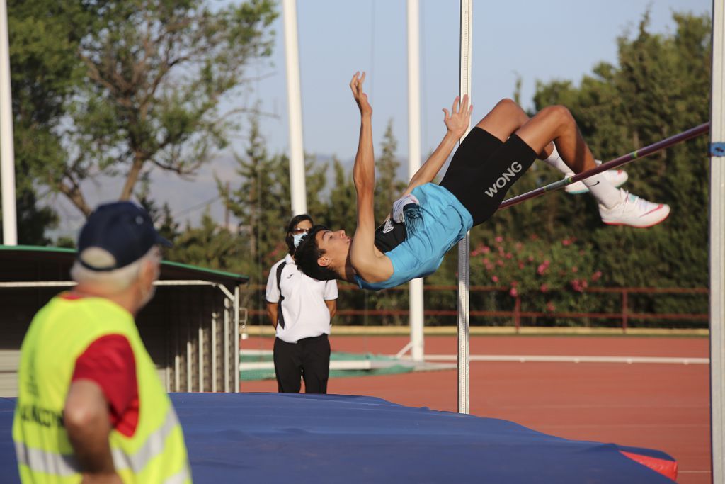 Campeonato regional de atletismo. Primera jornada