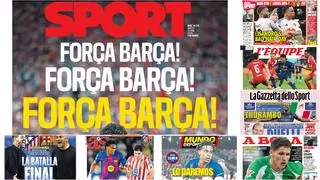 La 'operación remontada', en las portadas de la prensa deportiva de hoy