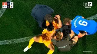 El 'juego duro' del Getafe de Bordalás desespera al Barça