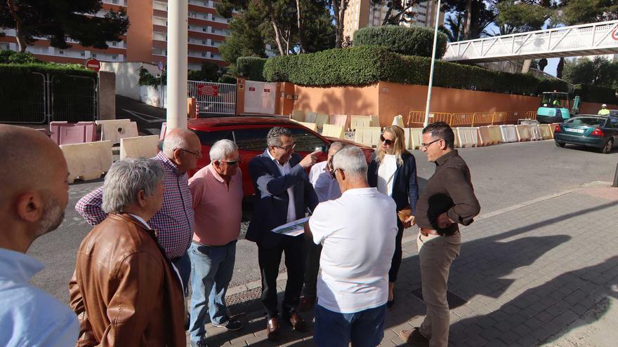 Benidorm en obras: actuación en la avenida Uruguay y más plazas de parking en la calle Cuba