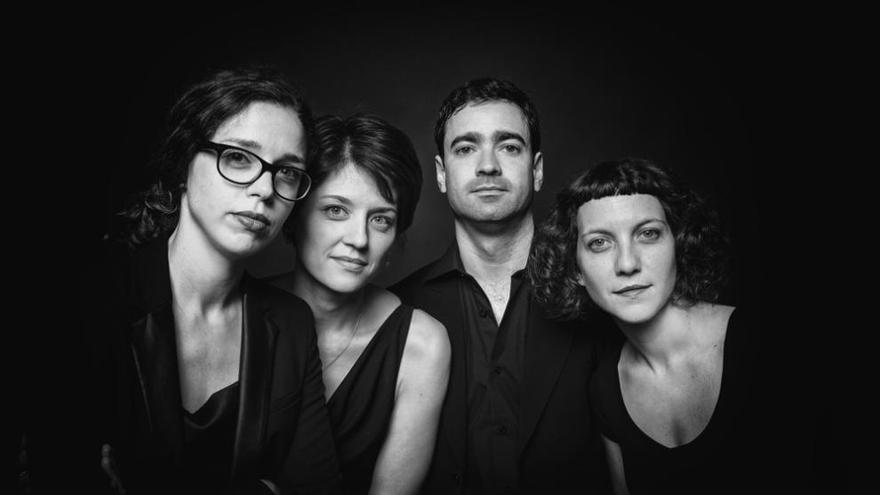 Els quatre integrants del Dalia Quartet