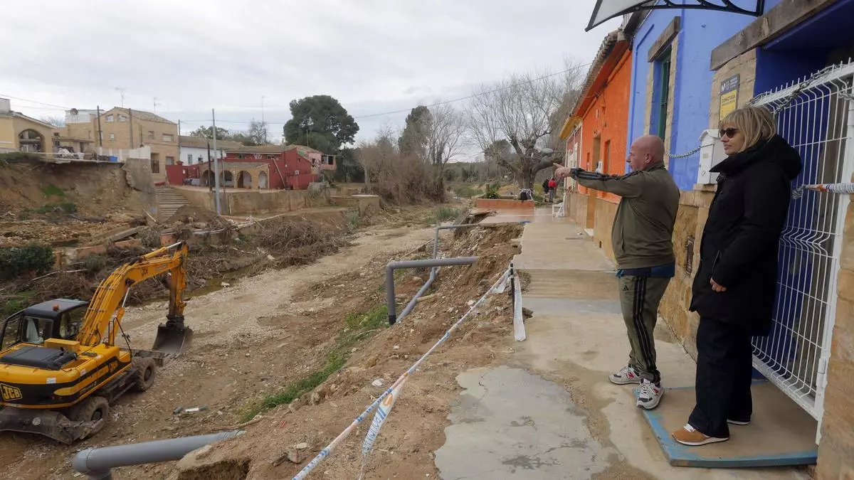 Picassent ofrece a los desalojados junto al barranco en l'Omet comprarles sus viviendas para reconvertirlas en zonas verdes