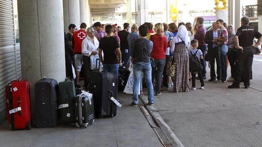 Llegan a España 36 refugiados sirios