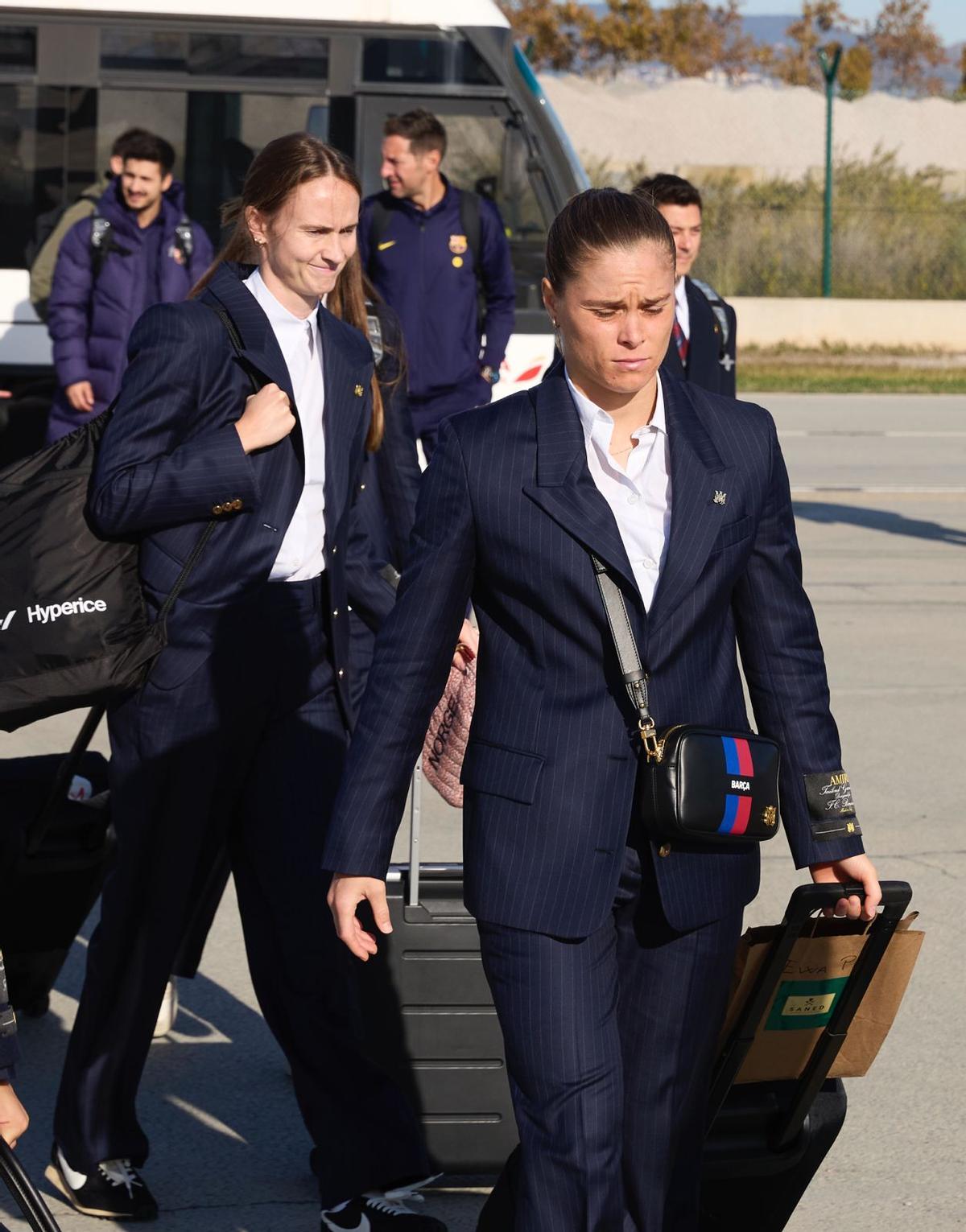 "Blaugranes al vent!": así es el nuevo avión del Barça femenino