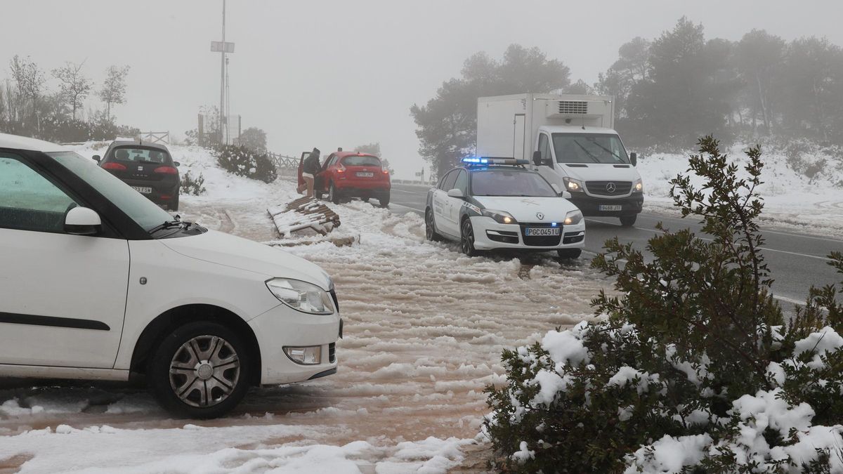 Nieve en Alicante: las estampas más esperadas en invierno