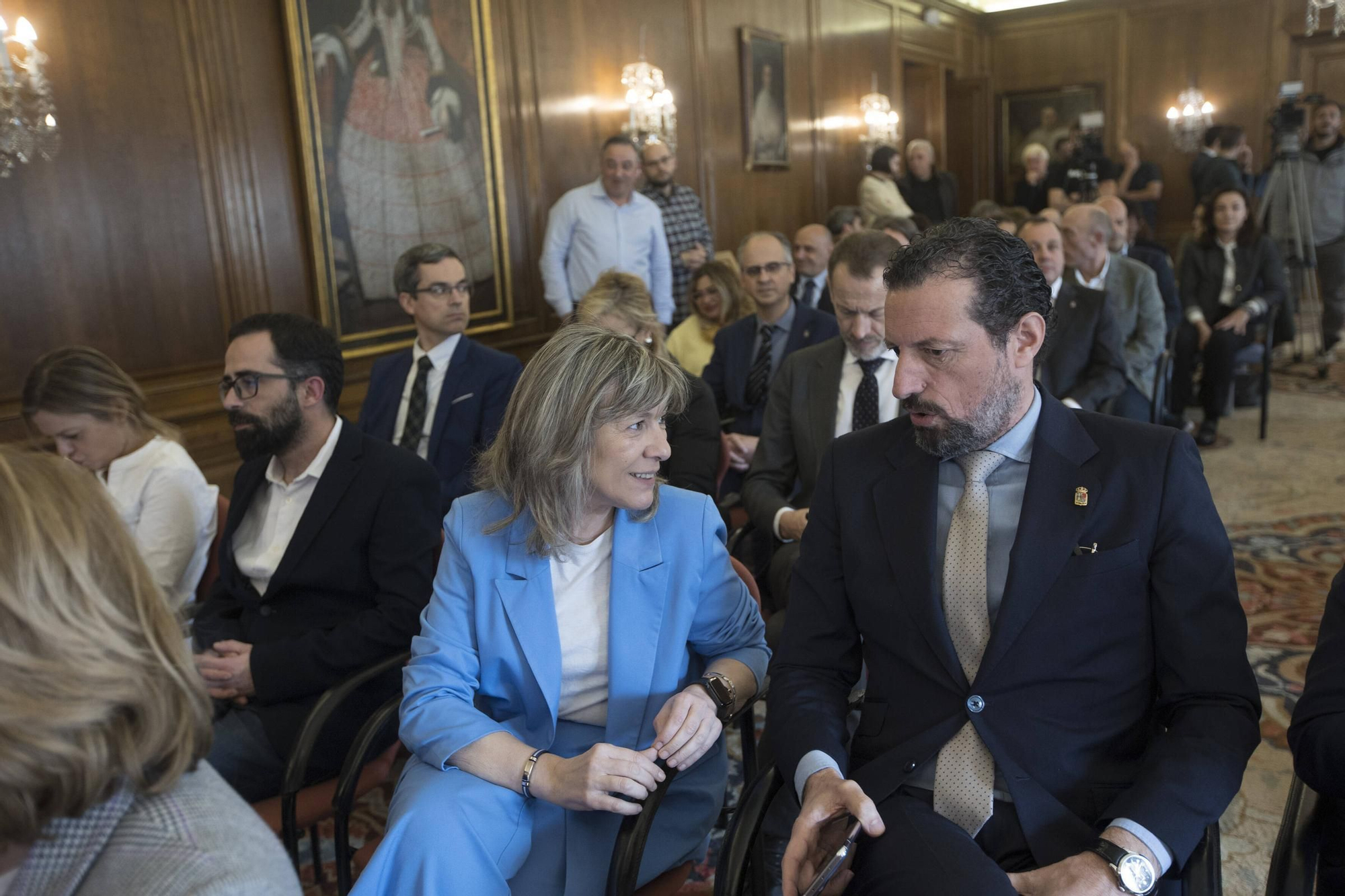 EN IMÁGENES: Así ha sido la visita a Avilés de Óscar Puente, ministro de Transportes y Movilidad Sostenible
