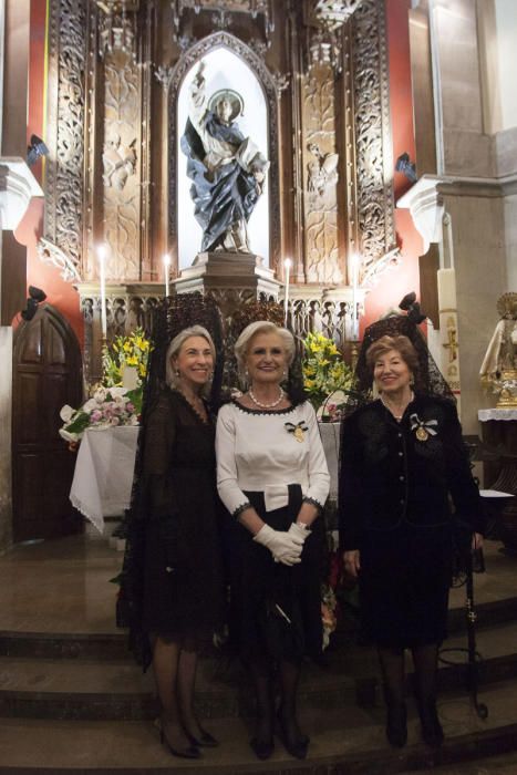 Celebración de la misa en San Vicent Ferrer.