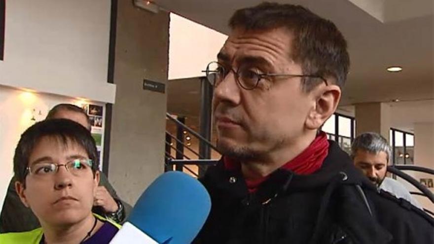 Monedero dice que hay una camaña mediática contra Podemos