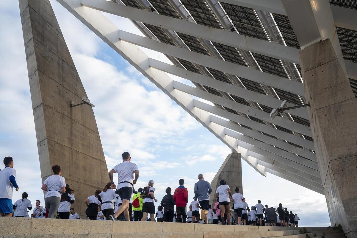 Barcelona corre contra el cáncer en el Fòrum