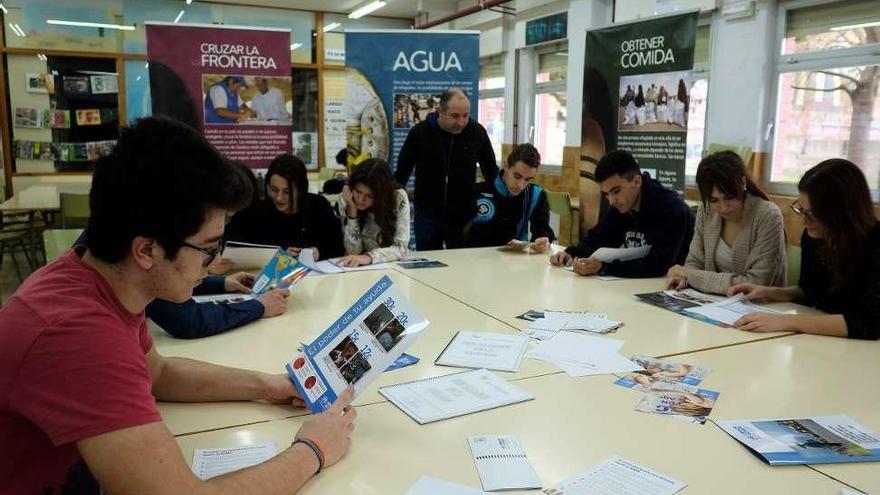 Alumnos de La Vaguada reflexionan sobre los refugiados