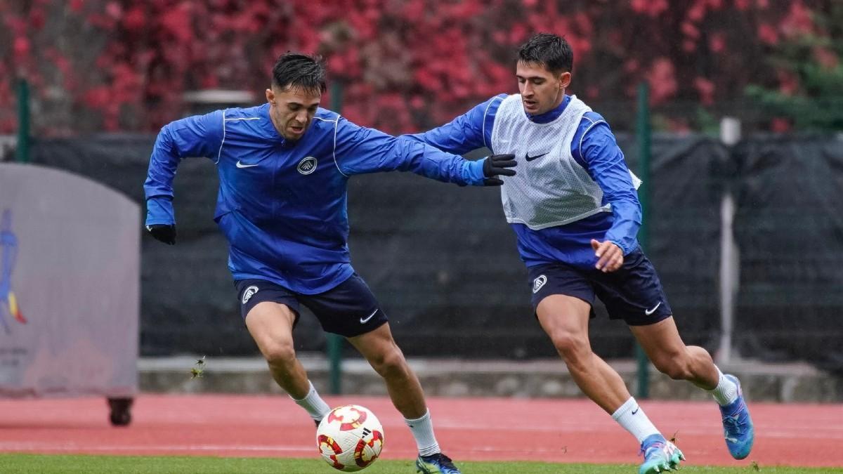 Clima otoñal en la sesión del Andorra