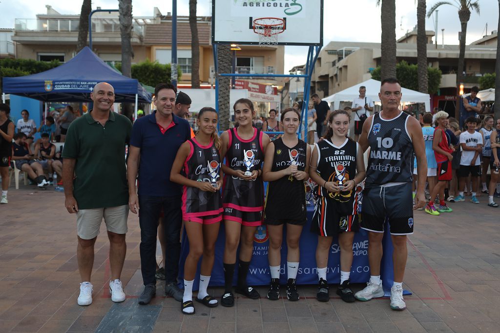 Finales y entrga de premios del del 3x3 de baloncesto de la Ribera