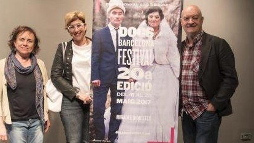 Conxita Parcerisas, Anna Crespo i Joan González ahir a la Plana