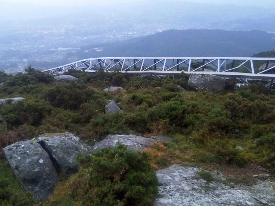 Efectos del temporal en la provincia de Pontevedra