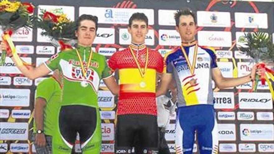 Pelegrí, oro en el Nacional sub-23 de ruta