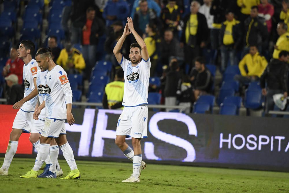 Así se celebró el gol de Domingos al Las Palmas