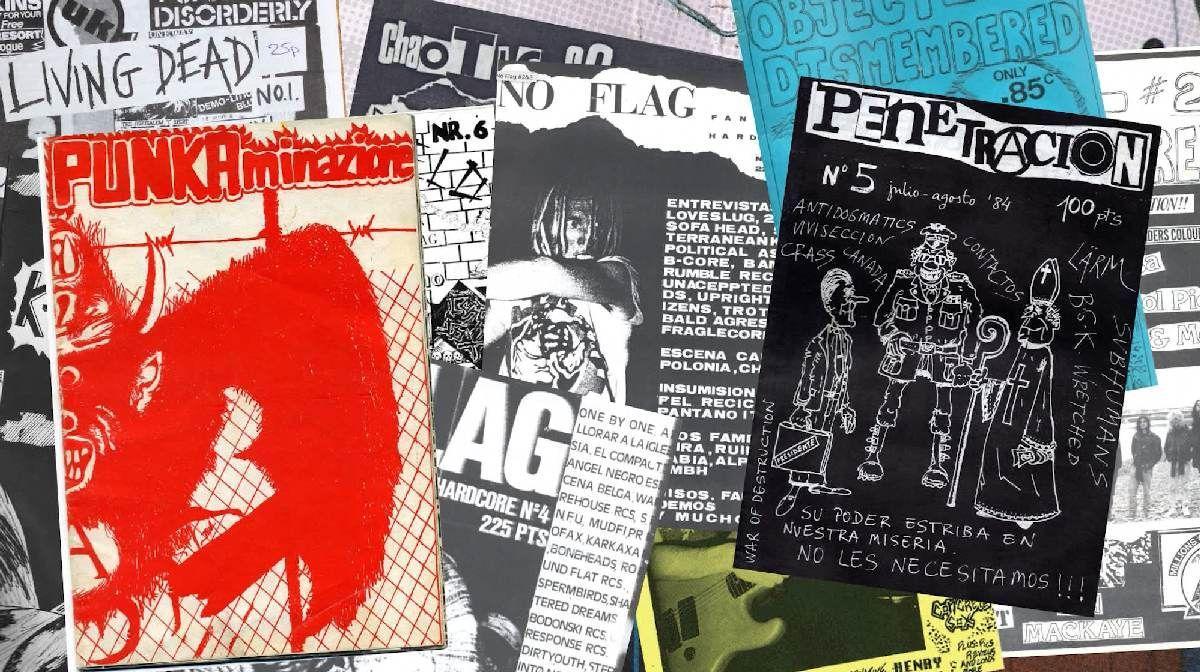 Fanzines punk de los 80 que aparecen en 'Fanzilona'.