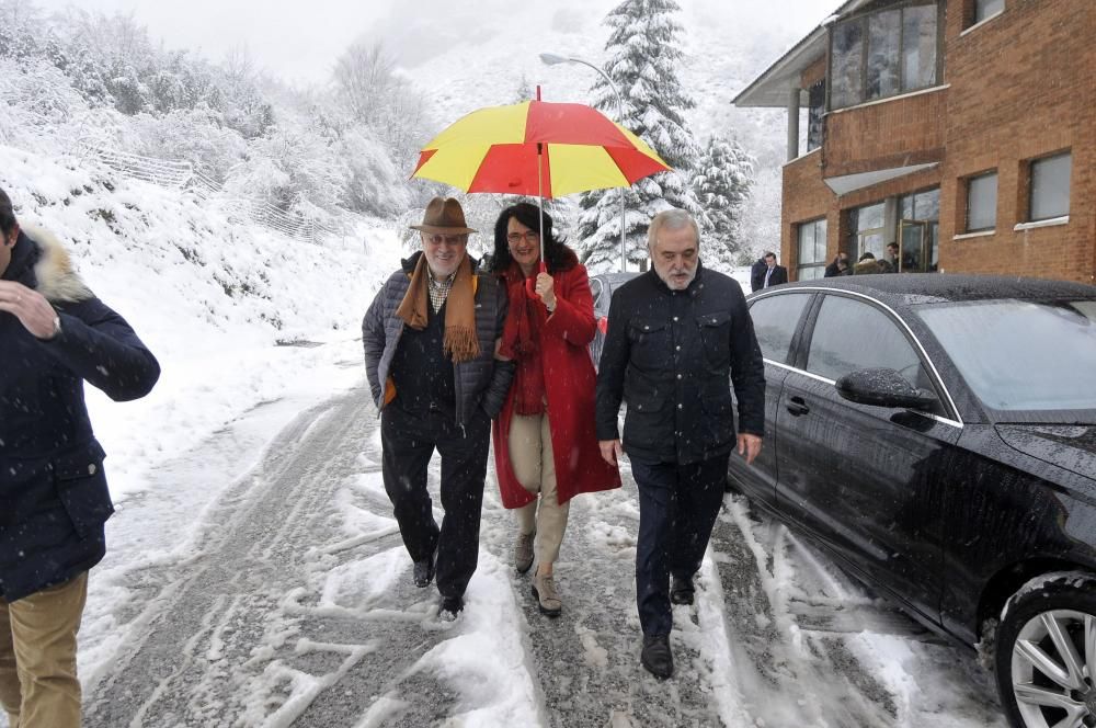 Primera nevada en Pajares