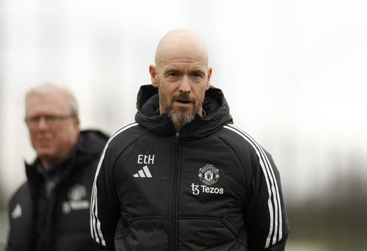 Erik Ten Hag, entrenador del Manchester United.