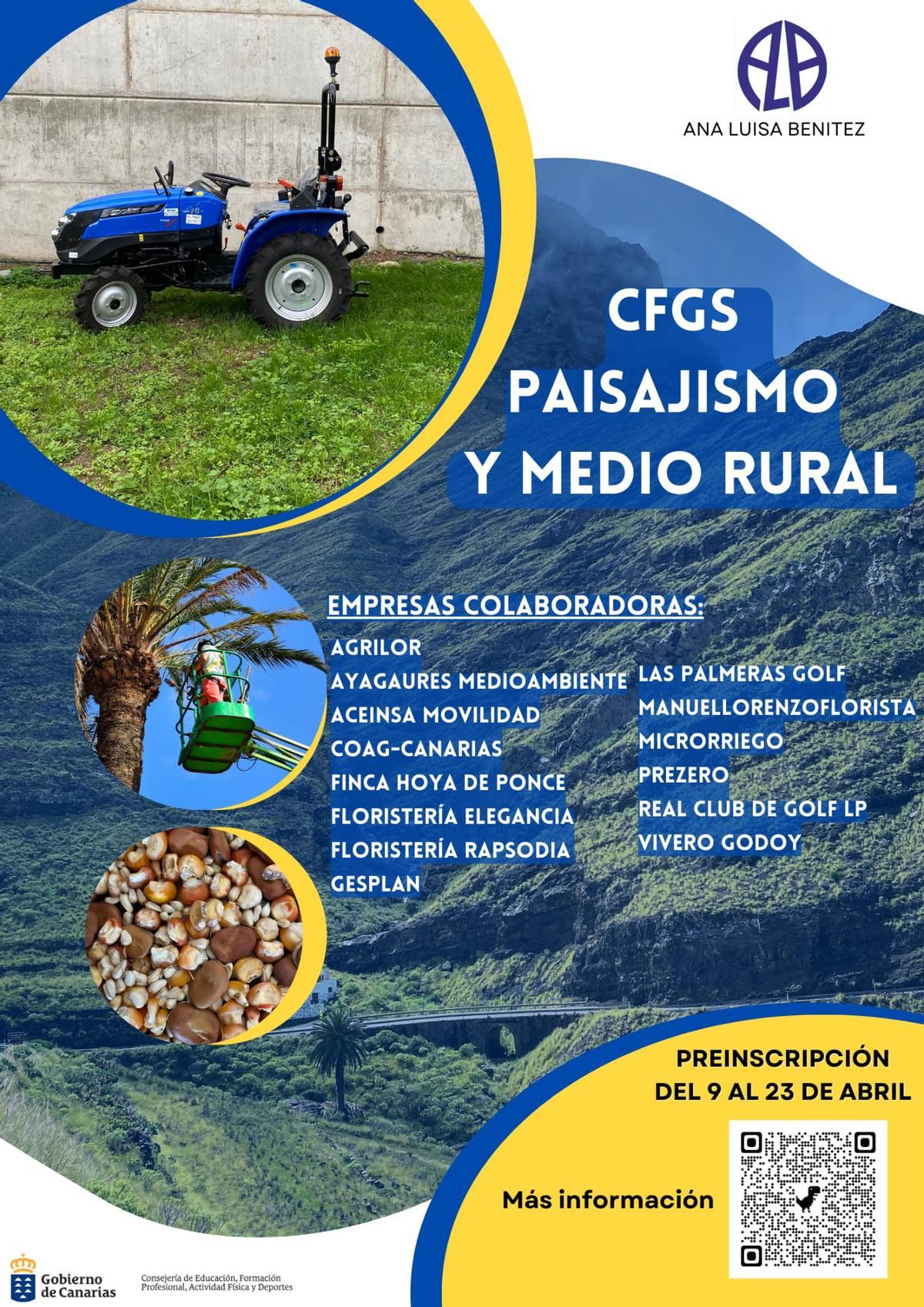 CFGS Paisajismo y medio rural