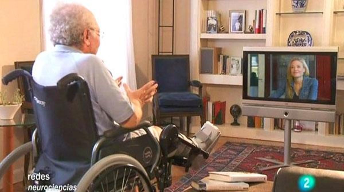 Punset, en videoconferència amb la neuròloga Tali. (’Redes’, La 2).