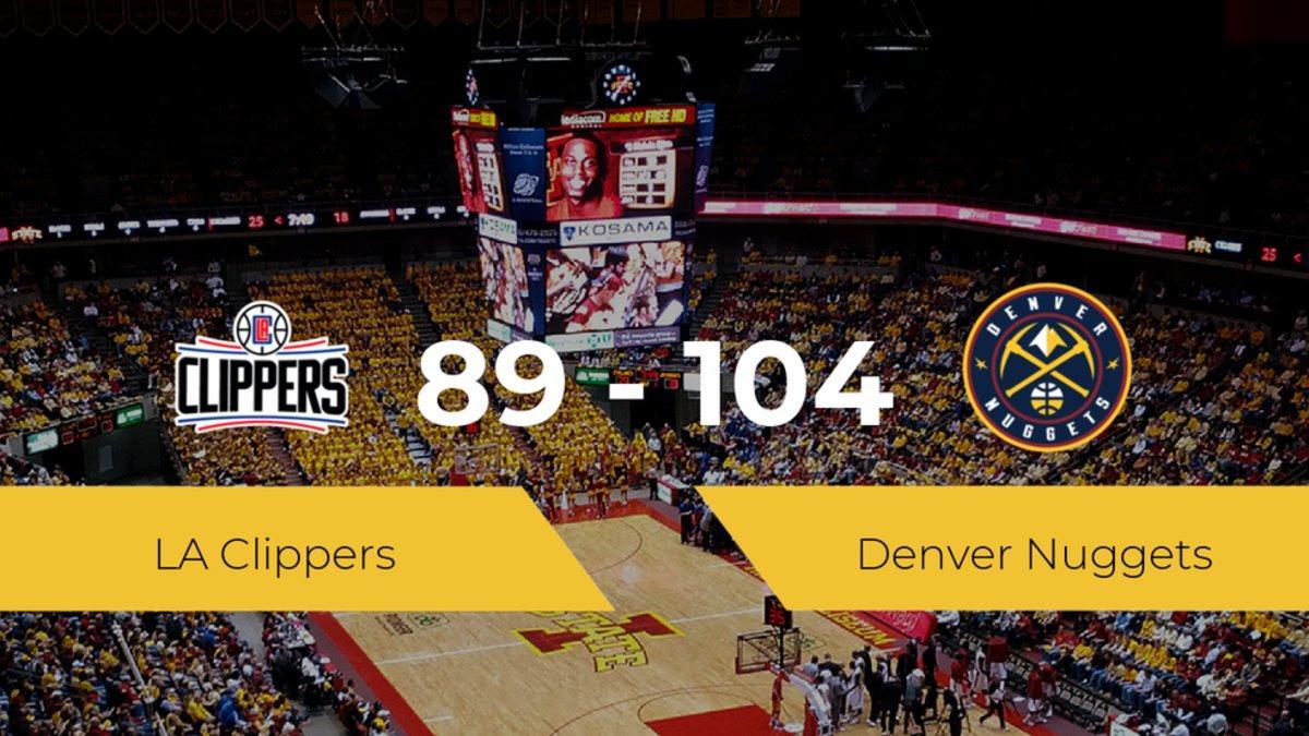Denver Nuggets sella su pase de ronda tras derrotar a LA Clippers por 89-104