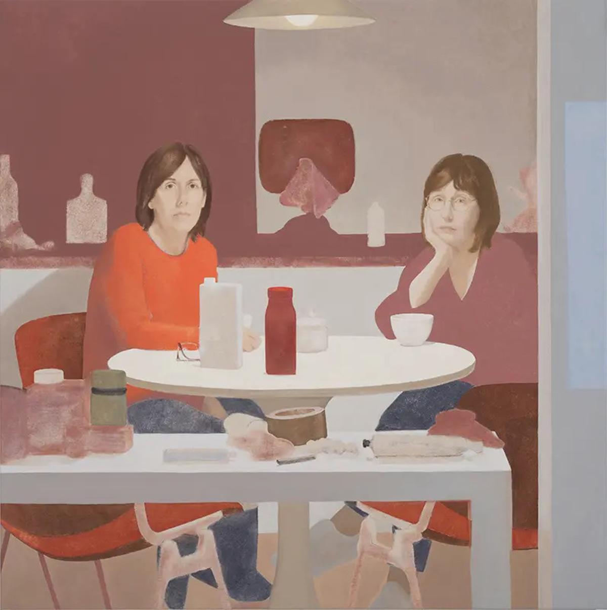 'Autorretrato con Beatriz', de Elena Goñi.