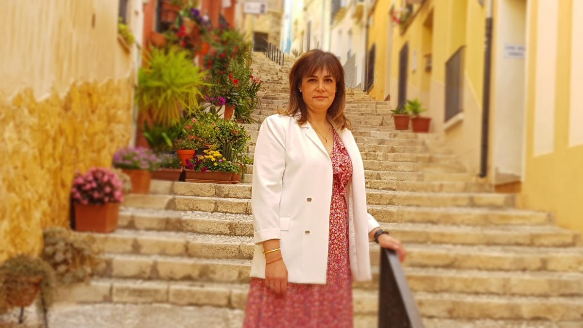 La alcaldesa de Biar, Magdalena Martínez