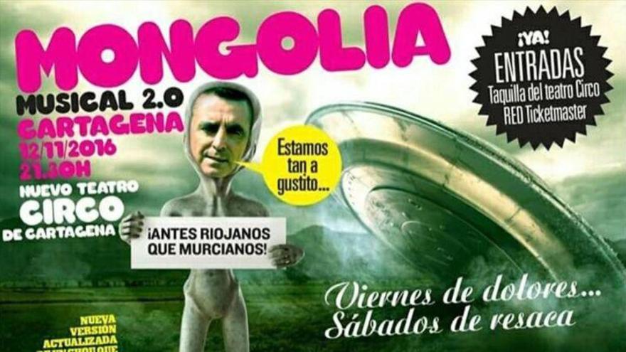 Ortega Cano denuncia a &#039;Mongolia&#039; por un cartel donde era caricaturizado de marciano