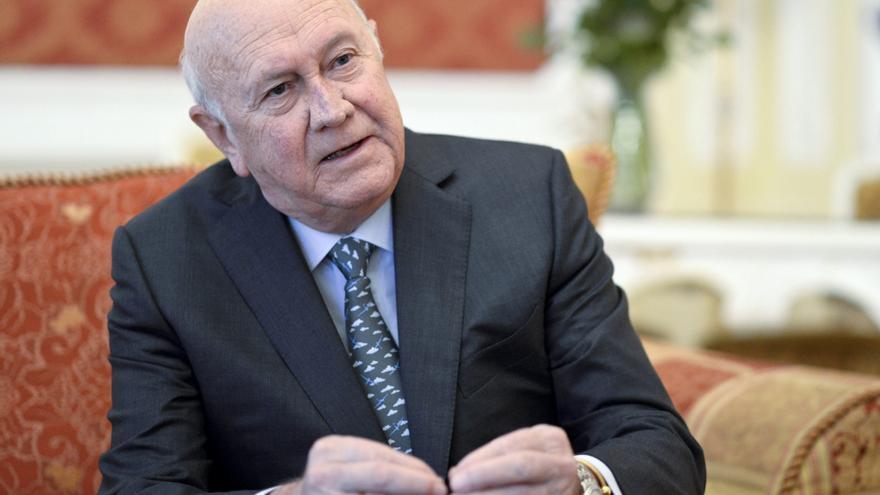 Muere a los 85 años De Klerk, último presidente del apartheid en Sudáfrica