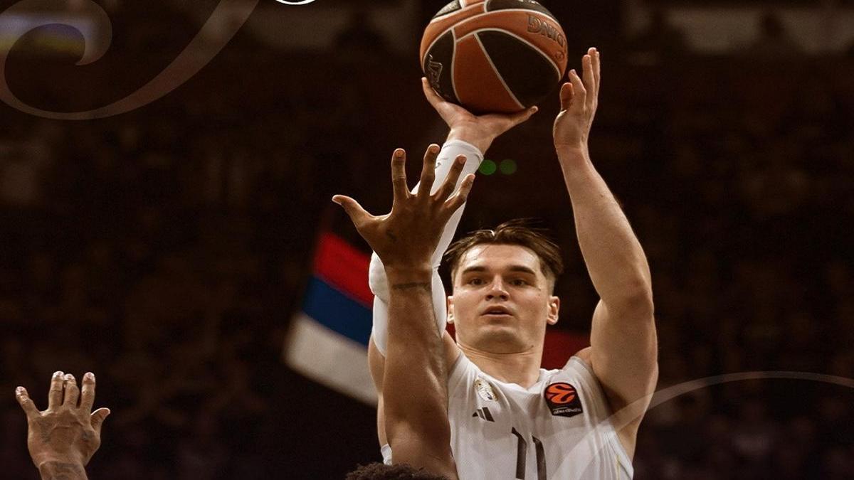 Real Madrid, en su victoria contra el Partizan (77-73) de la Euroliga