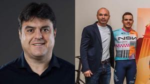 Óscar Guerrero, director deportivo del NSN Cycling Team de Andrés Iniesta