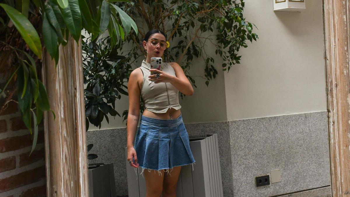 Entrevista a Chiara en el Retiro.