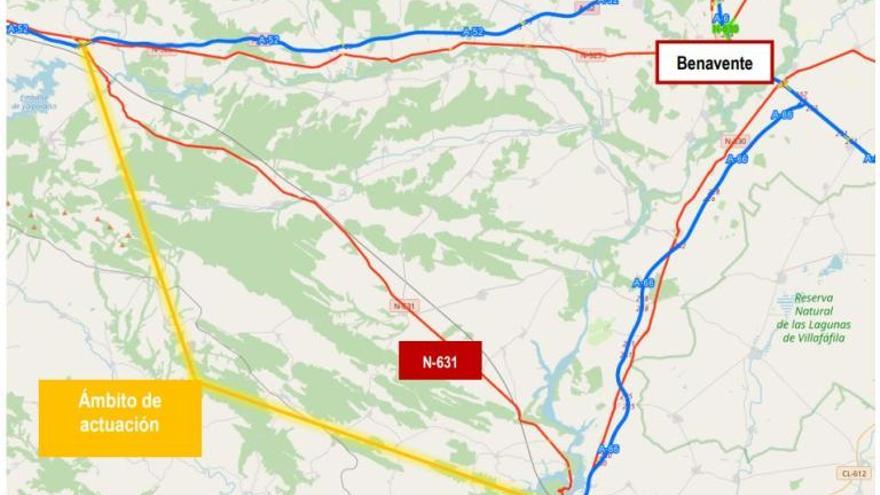 La N-631 de Zamora recibe 7,6 millones para mejorar el firme en 56 kilómetros