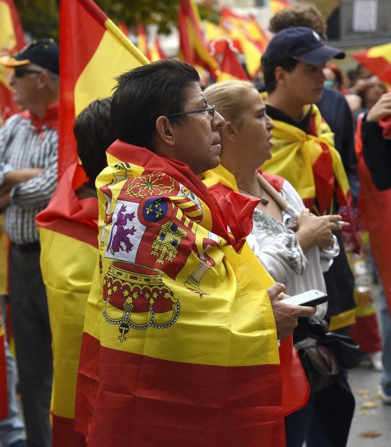 Manifestación contra el 1-0 en Zaragoza