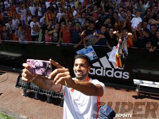 Así ha sido la presentación de Garay y Mangala