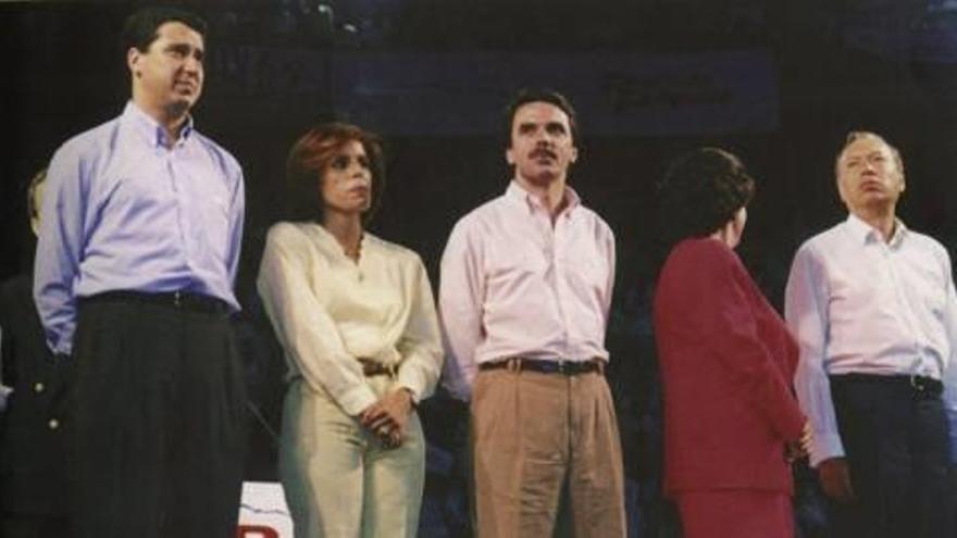 Un acto de la campaña europea de 1994.