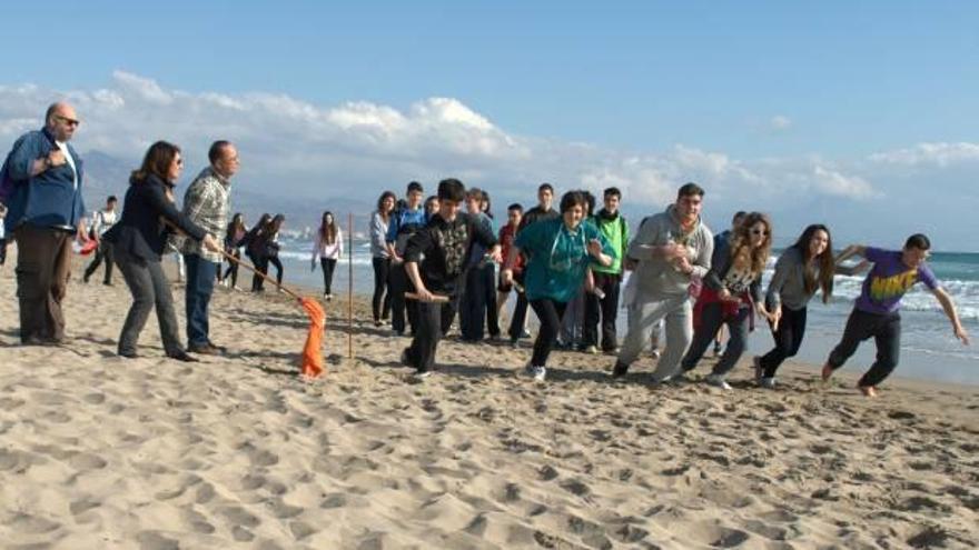 Competición geológica entre institutos