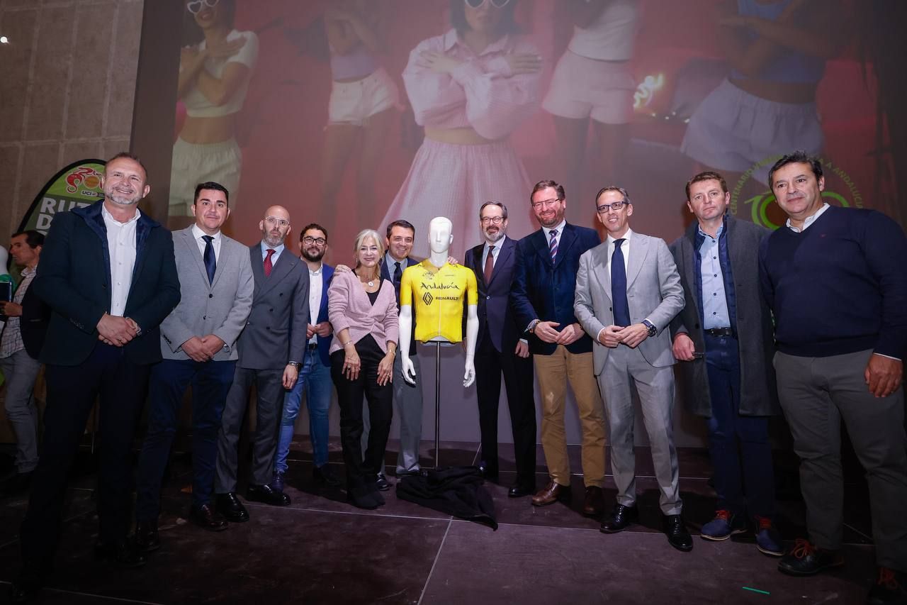 La presentación del centenario de la Ruta del Sol Vuelta Ciclista a Andalucía, en imágenes