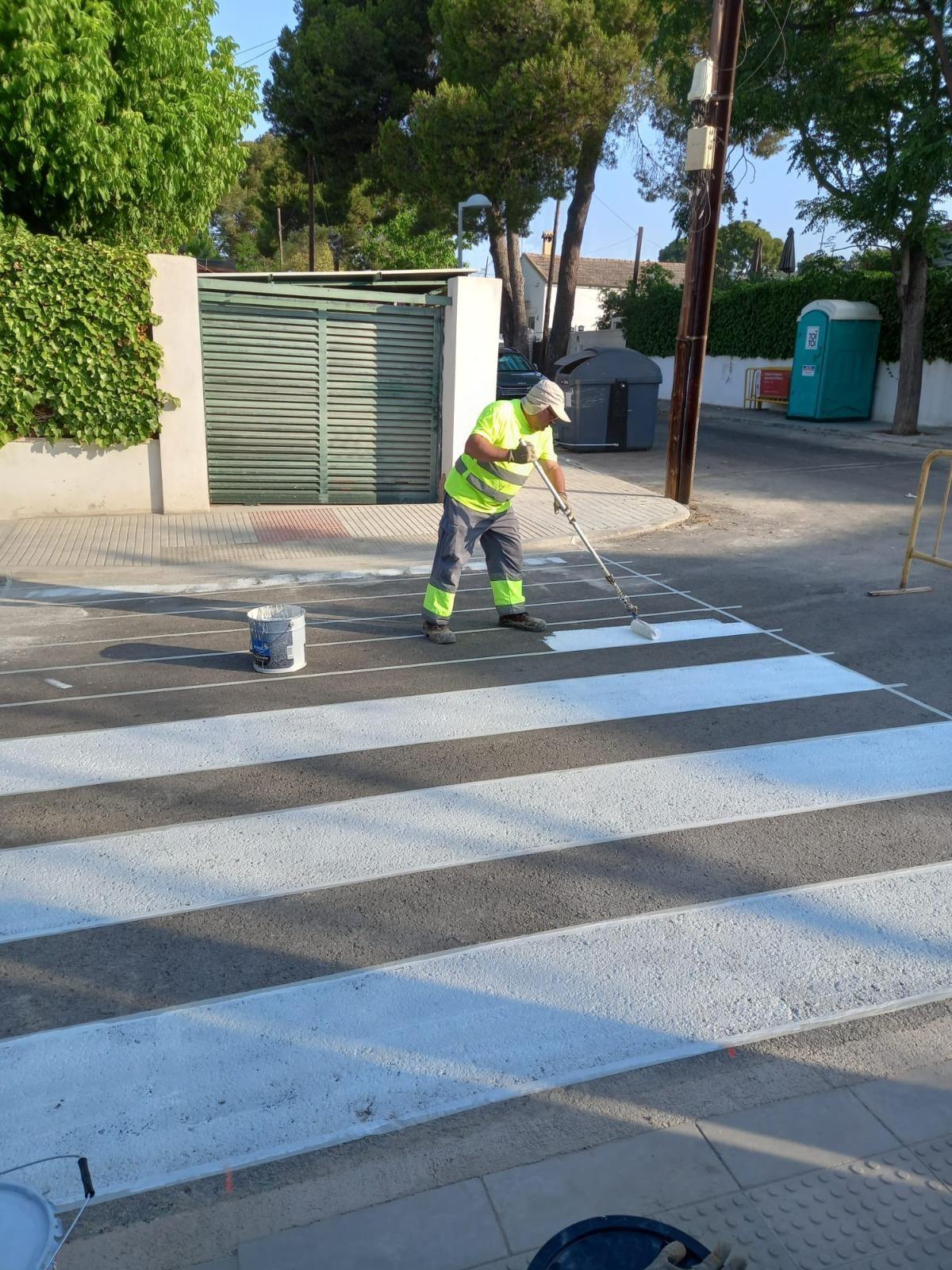 Intervenciones para la mejora de accesibilidad y pasos de peatones en Paterna.