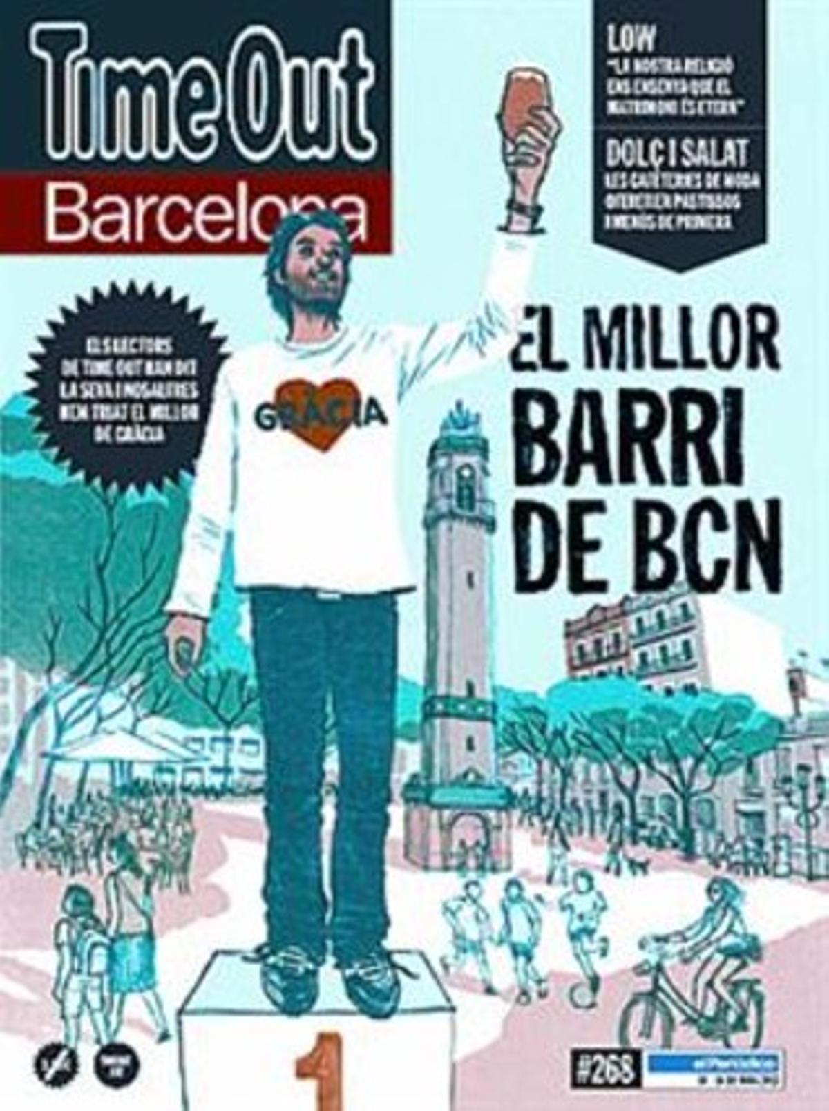 Portada del nou ’Time Out’. Portada del nou ’Time Out’.