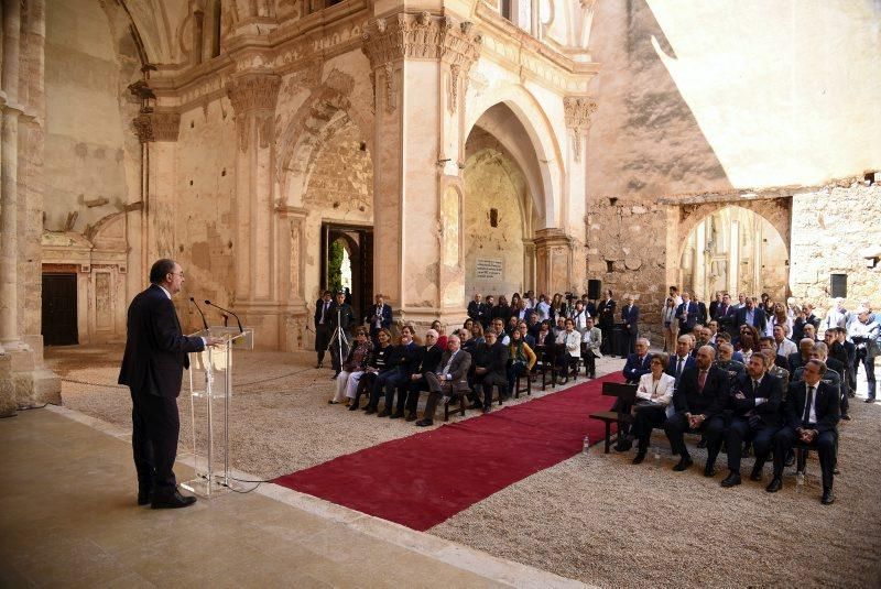 Inauguración de la iglesia del Monasterio de Piedra