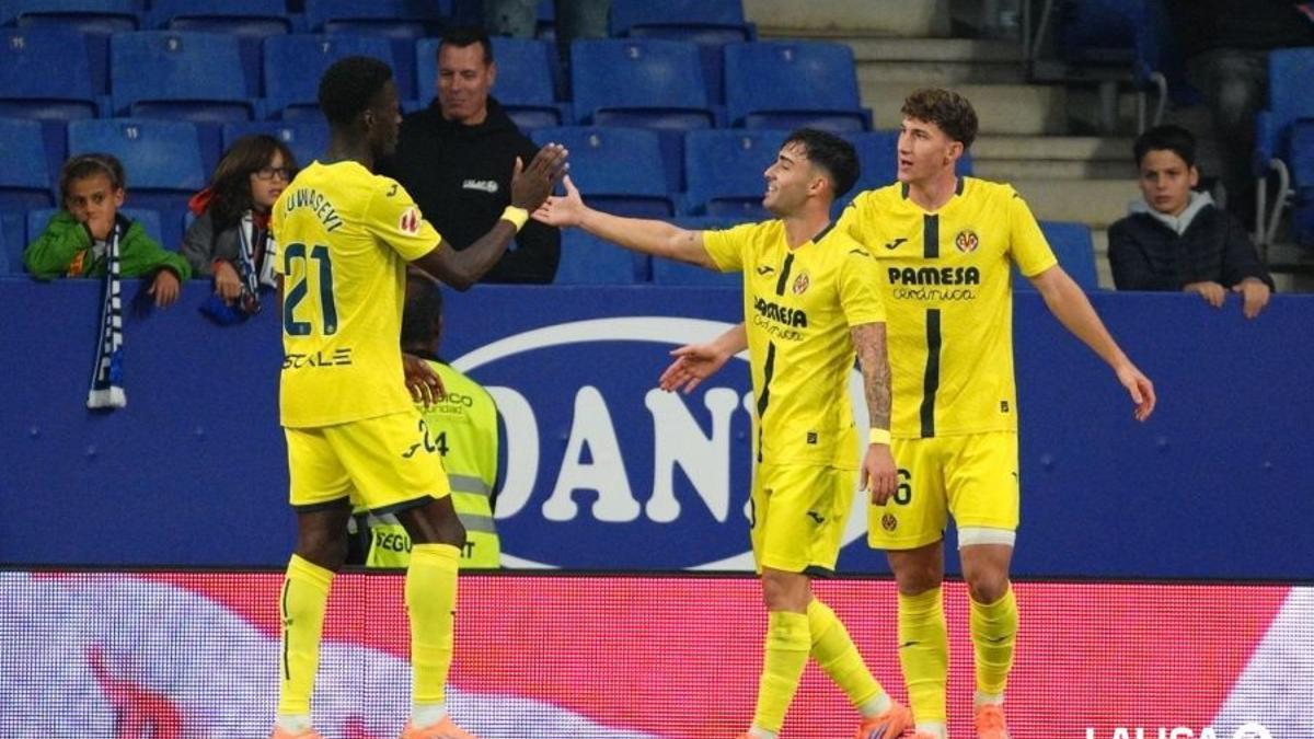 Victoria del Villarreal ante el Espanyol
