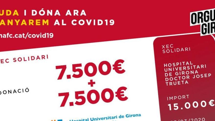 El Girona recapta 15.000 euros per a l&#039;Hospital Trueta