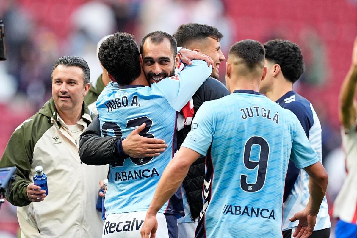 Las imágenes del Atleti - Celta