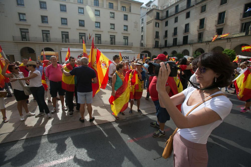 Clamor en Alicante por la unidad de España