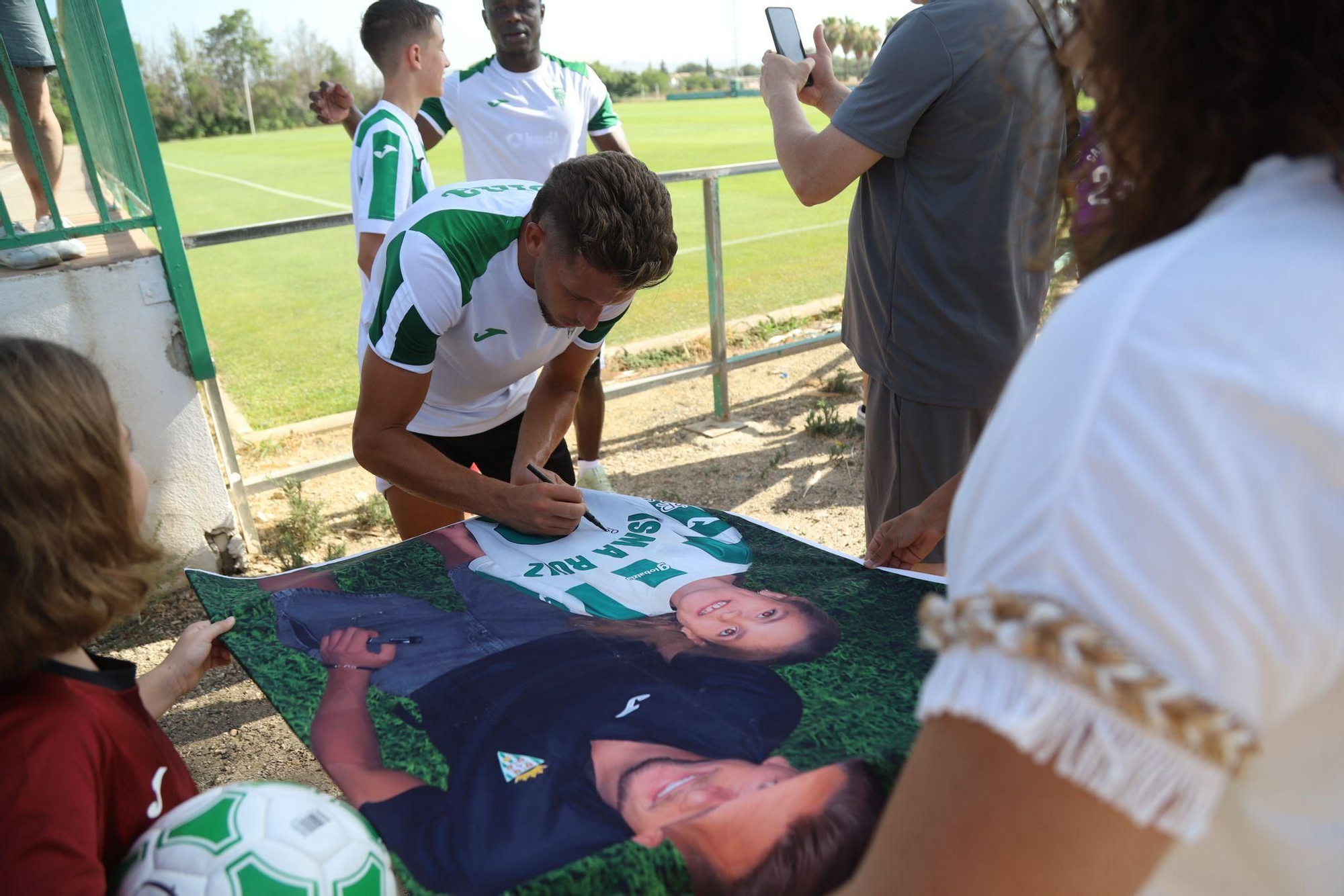 El primer entrenamiento de la pretemporada del Córdoba CF, en imágenes