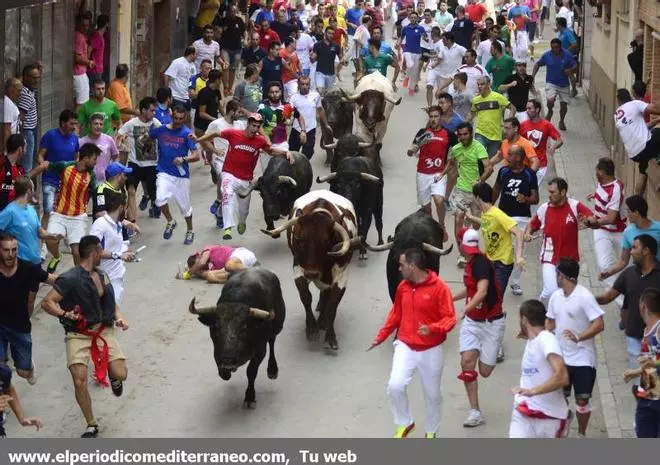 GALERÍA DE FOTOS -- Encierro de vértigo en la Vall d’Uixó