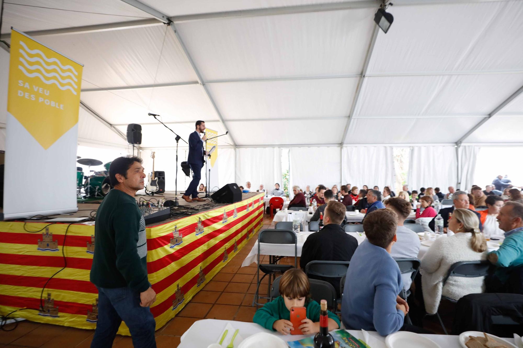 Elecciones en Ibiza: presentación del nuevo partido Sa Veu des Poble en Sant Joan